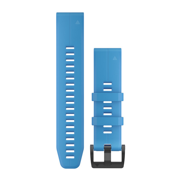Bracelet QuickFit - 22mm - Silicone Bleu cyan pour  D2 Mach 1 
