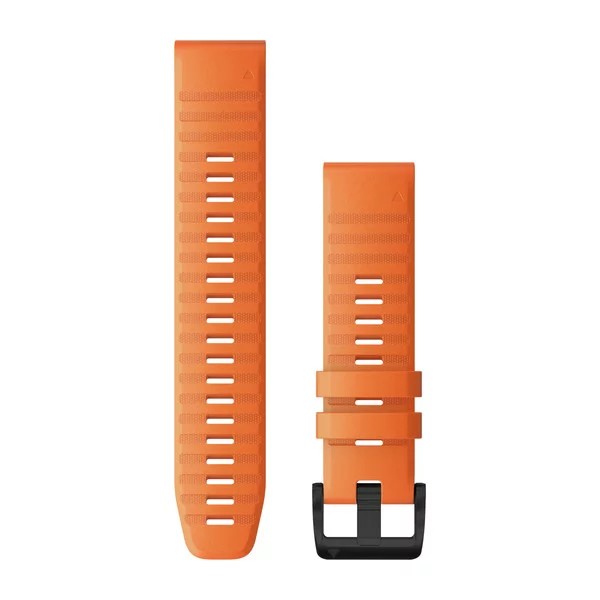  Bracelets QuickFit - 22mm Silicone orange pour  D2 Mach 1 