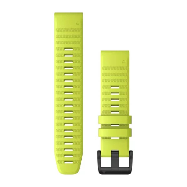  Bracelet QuickFit - 22mm Silicone jaune pour  fenix 7 Pro Solar Edition 