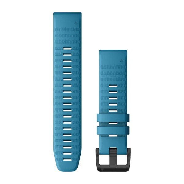 Bracelet QuickFit - 22mm Silicone bleu céruléen pour  D2 Mach 1 