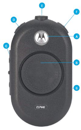 Oreillette de surveillance pour Motorola CLP446